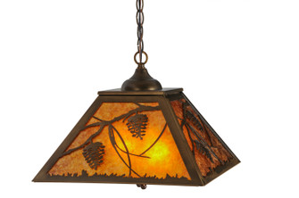 Whispering Pines Two Light Pendant in Antique Copper (57|152029)