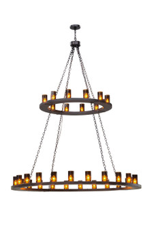 Loxley 36 Light Chandelier in Mahogany Bronze (57|151692)