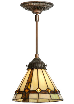 Belvidere One Light Mini Pendant in Mahogany Bronze (57|151292)