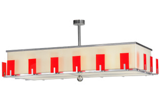 Quadrato 12 Light Pendant in Extreme Chrome (57|149835)