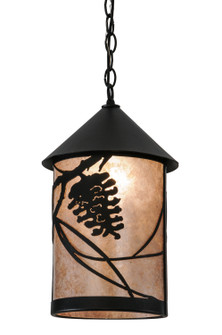 Whispering Pines One Light Pendant in Black Metal (57|149744)