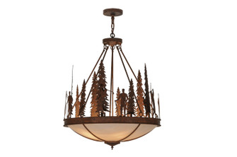 Ironwood Five Light Pendant in Tarnished Copper (57|149734)