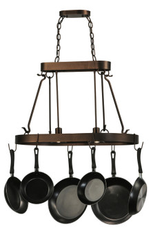 Harmony Two Light Pot Rack in Mahogany Bronze (57|149667)