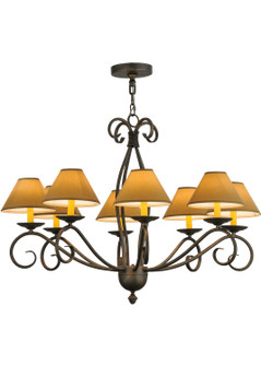 Sienna Eight Light Chandelier in French Bronzed,Custom (57|145951)