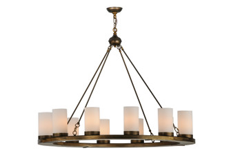 Loxley 12 Light Chandelier in Antique Copper (57|144980)