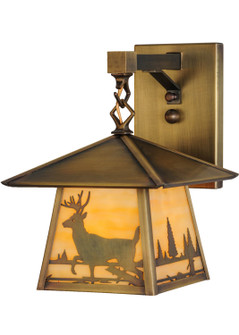 Stillwater One Light Wall Sconce in Antique Brass (57|144652)