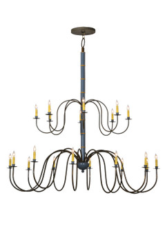 Marseille 20 Light Chandelier in Custom,Antique Brass (57|143566)