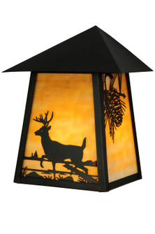 Stillwater One Light Wall Sconce in Craftsman Brown (57|142502)
