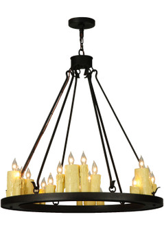 Deina 24 Light Chandelier in Chestnut (57|139761)