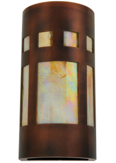 Sutter One Light Wall Sconce in Craftsman Brown,Custom,Transparent Copper (57|139434)