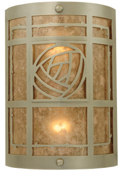 Bungalow Rose Two Light Wall Sconce in Nickel (57|137313)