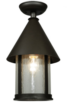 Keebler One Light Flushmount in Craftsman Brown (57|135457)