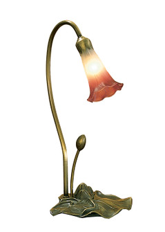 Pink/White One Light Accent Lamp in Mahogany Bronze (57|13509)