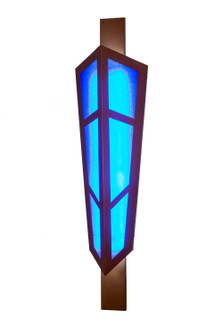 Deep Polaris LED Wall Sconce in Transparent Copper Over Extreme Chrome (57|133134)
