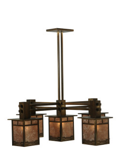 Roylance Five Light Chandelier in Antique Copper (57|131646)