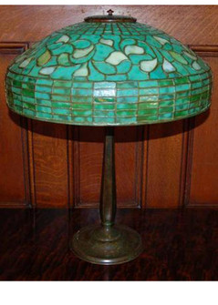 Roseborder Three Light Table Lamp in Antique (57|129287)