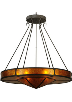 Timber Six Light Inverted Pendant in Oil Rubbed Bronze (57|129154)