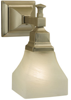 Bungalow One Light Wall Sconce in Brushed Nickel (57|129074)