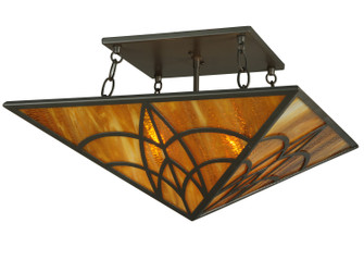 Scottsdale Two Light Semi-Flushmount in Timeless Bronze (57|124548)