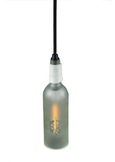 Coastal Collection One Light Mini Pendant in Black Metal (57|124432)