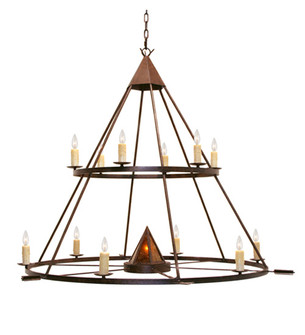 Desert Arrow 13 Light Chandelier in Rust (57|120282)