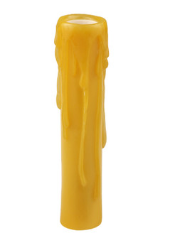 Beeswax Candle Cover in Honey Amber (57|118643)