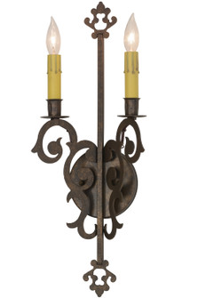 Aneila Two Light Wall Sconce in Mahogany Bronze (57|117925)