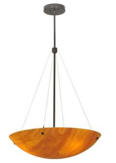 Cypola Three Light Inverted Pendant in Timeless Bronze (57|117684)