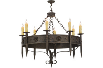 Calandra Eight Light Chandelier in Gilded Tobacco (57|115641)