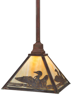 Loon One Light Pendant in Vintage Copper (57|115196)