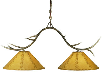 Branches Two Light Island Pendant in Mahogany Bronze (57|112677)