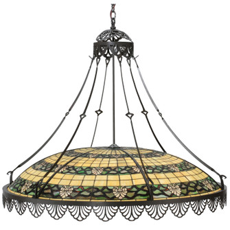 Shell And Ribbon Eight Light Pendant in Timeless Bronze (57|112090)