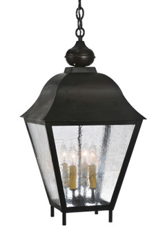 Boston Four Light Pendant in Wrought Iron (57|111281)