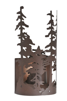 Tall Pines One Light Wall Sconce in Cafe-Noir (57|107625)