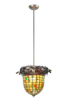 Greenbriar Oak One Light Pendant in Antique Copper (57|107367)