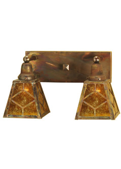 Diamond Craftsman Two Light Wall Sconce in Vintage Copper (57|102168)