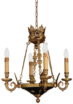 Metropolitan Collection Four Light Chandelier in Dor? Gold (29|N850204)