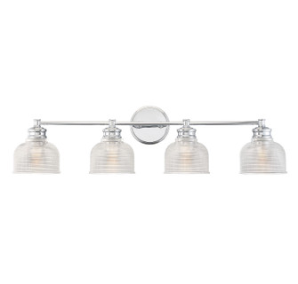 Mbath Four Light Bathroom Vanity Light in Chrome (446|M80036CH)