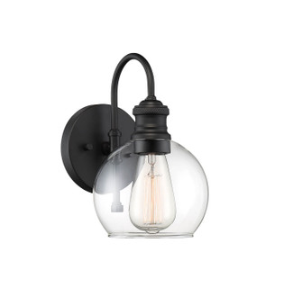 Moutd One Light Outdoor Wall Sconce in Matte Black (446|M50040BK)