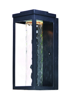 Salon LED LED Outdoor Wall Sconce in Black (16|55904WGBK)