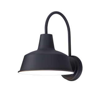 Pier M One Light Outdoor Wall Lantern in Black (16|35016BK)