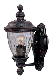 Carriage House DC One Light Outdoor Wall Lantern in Oriental Bronze (16|3495WGOB)