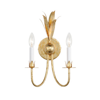 Paloma Two Light Wall Sconce in Gold Leaf (16|2882GL)