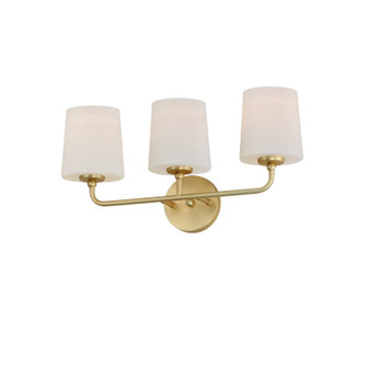 Bristol Three Light Bath Vanity in Satin Brass (16|12093SWSBR)