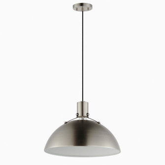 Dawn One Light Pendant in Satin Nickel (16|12045SN)