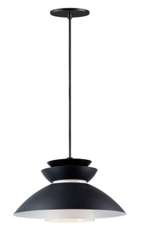 Nordic One Light Pendant in Black (16|11359WTBK)