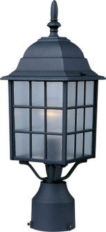 North Church One Light Outdoor Pole/Post Lantern in Black (16|1052BK)