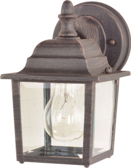 Builder Cast One Light Outdoor Wall Lantern in Rust Patina (16|1025RP)