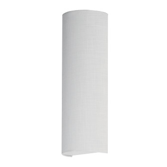 Prime LED Wall Sconce in White Linen (16|10238WL)