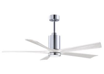 Patricia 60''Ceiling Fan in Polished Chrome (101|PA5-CR-MWH-60)